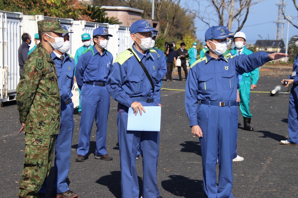 鳥取県知事視察