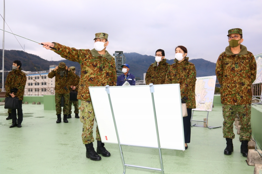 駐屯地周辺地域の説明