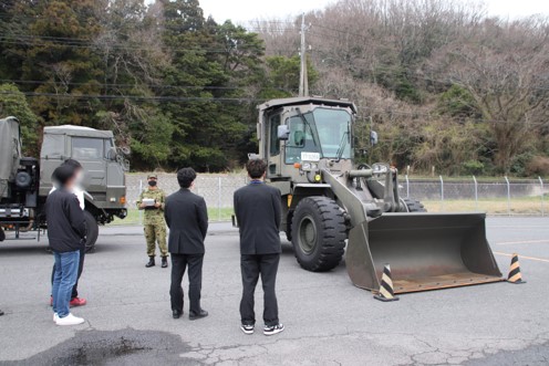 駐屯地見学