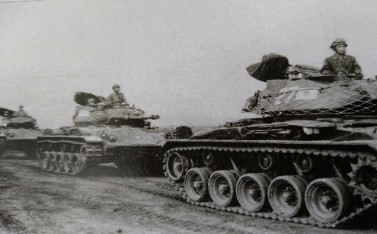 写真① M-24軽戦車