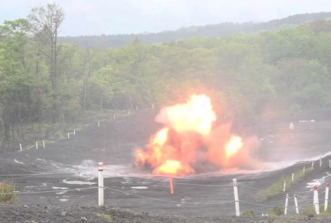 46普連爆破