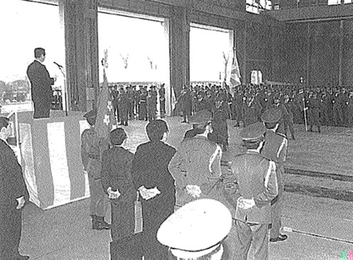 第13後方支援連隊発足