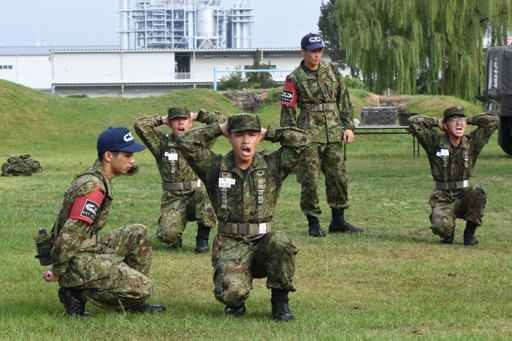 部隊集合教育「レンジャー」