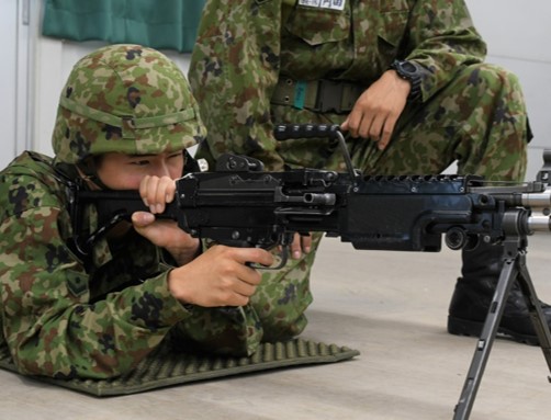 機関銃教育(第46普通科連隊)
