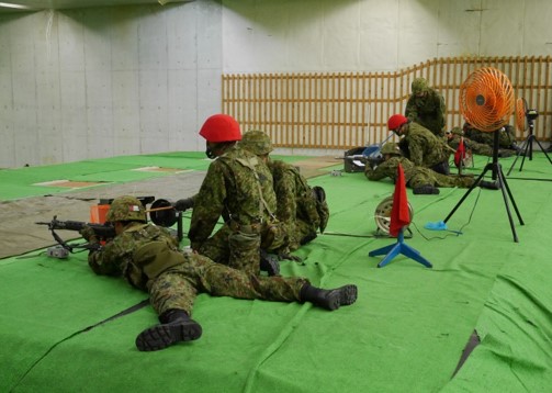89式小銃射撃(第8普通科連隊)