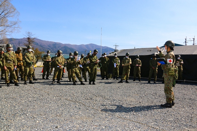 非戦闘損耗の防止教育