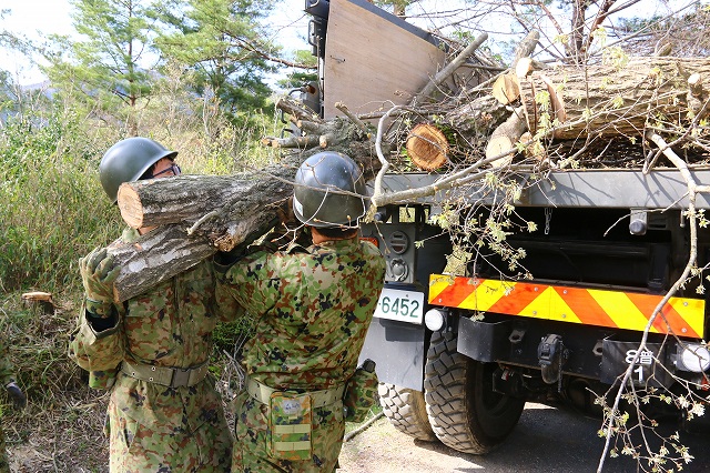 幹線道路整備(第8普通科連隊)