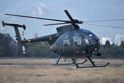 退役するOH-6D