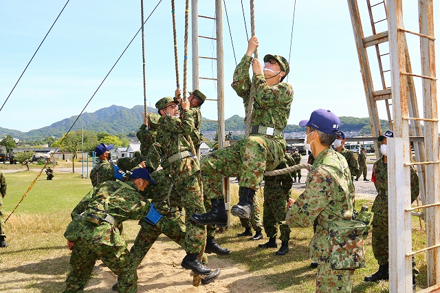 綱の登降（体力調整）