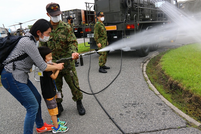 職場体験(第13特殊武器防護隊)