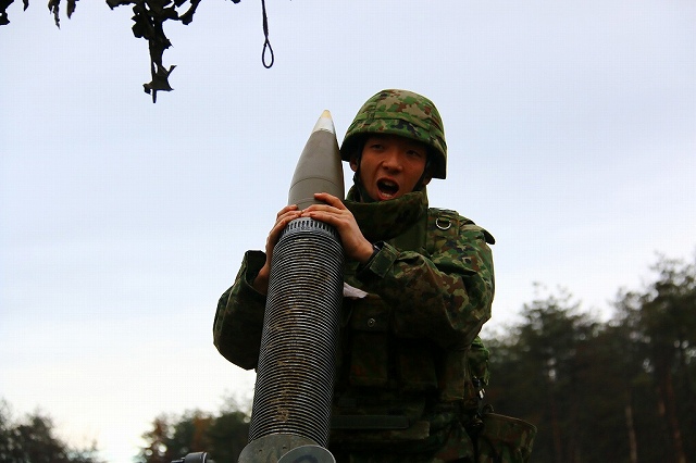 120mm迫撃砲(第8普通科連隊)