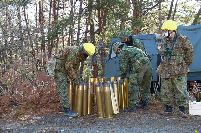 射撃後の薬莢