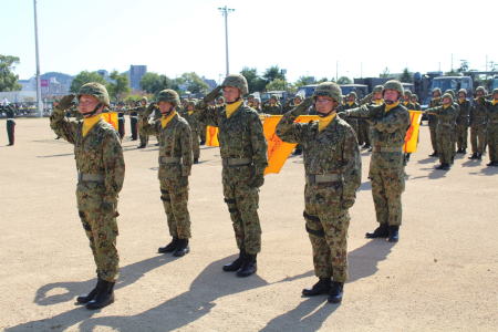 姫路駐屯地創立67周年記念行事 姫路駐屯地創立67周年記念行事