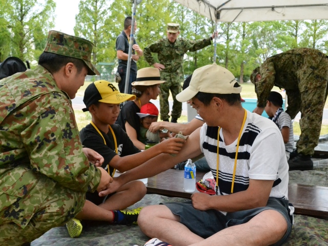 中部方面後方支援隊_桂駐屯地_ニュース2018