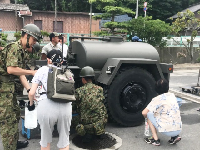 中部方面後方支援隊_桂駐屯地_ニュース2018