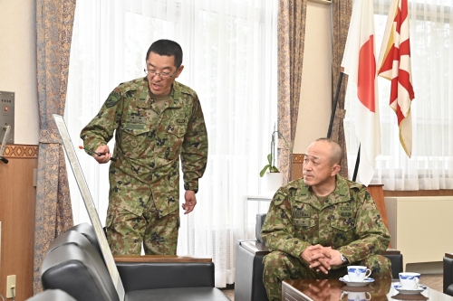 美幌訓練場での運用構想を説明