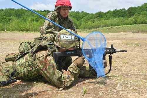各個戦闘射撃では20式小銃も取り入れた競技会となった