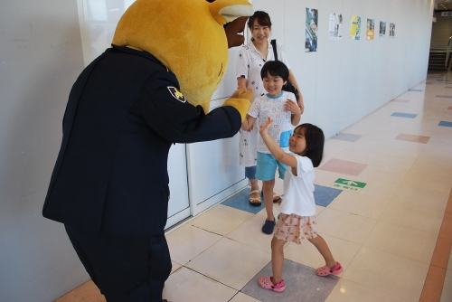 ハイタッチ!