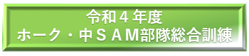 令和２年度 ホーク・中ＳＡＭ部隊総合訓練