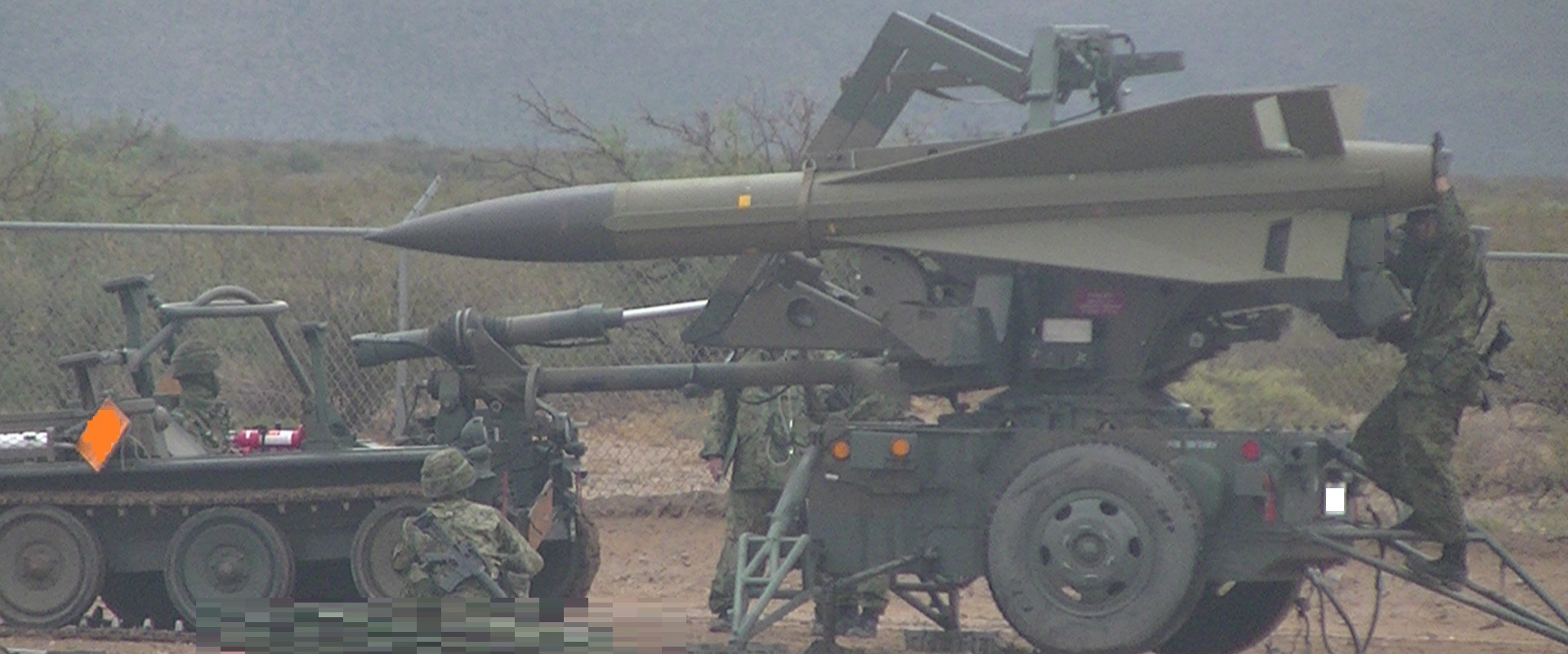 ホーク・中SAM部隊実射訓練