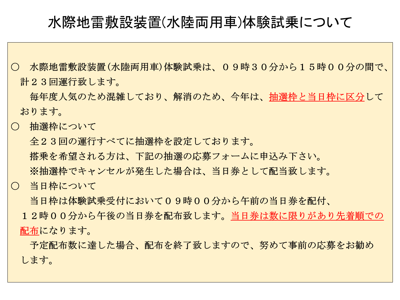 応募要項