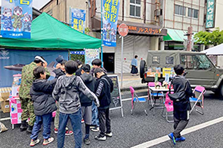 来場者で賑わうVR体験