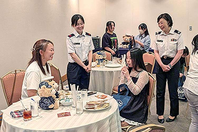 懇談の様子