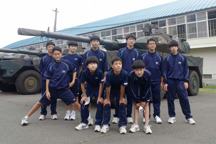 萩荘中学校・磐井中学校インターンシップ｜みちのくWeb 陸上自衛隊東北方面隊
