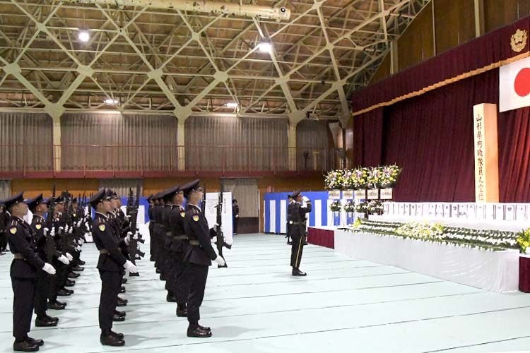 令和５年度山形県自衛隊殉職隊員追悼式