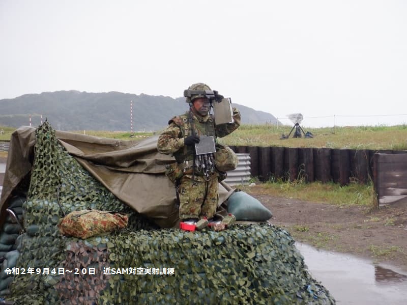発射班長い　有留２曹