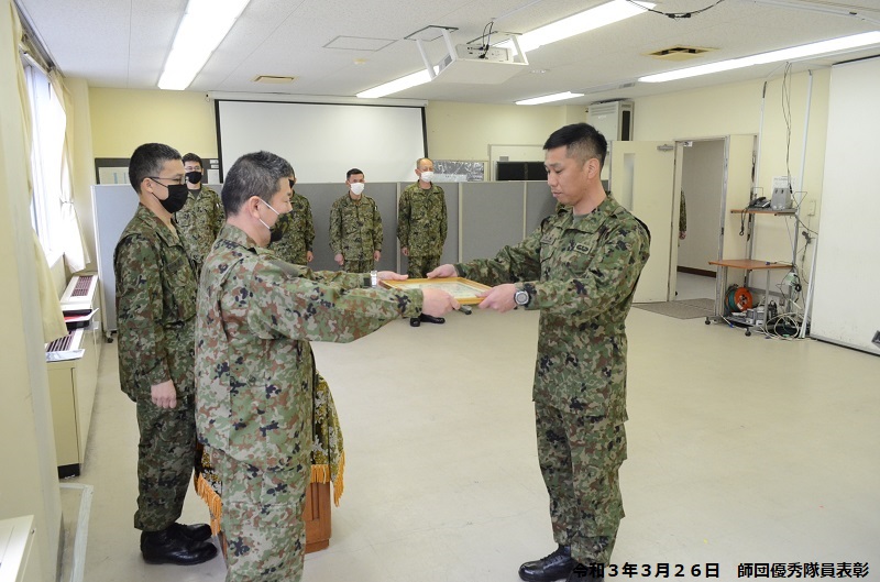 第４１普通科連隊　河野２曹