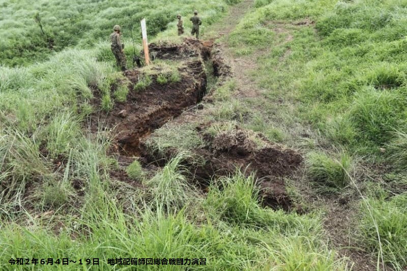 第一線地域における陣地の編成要領-第40連隊（2.6.15）