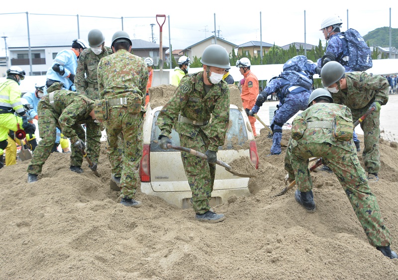 福岡県総合防災訓練