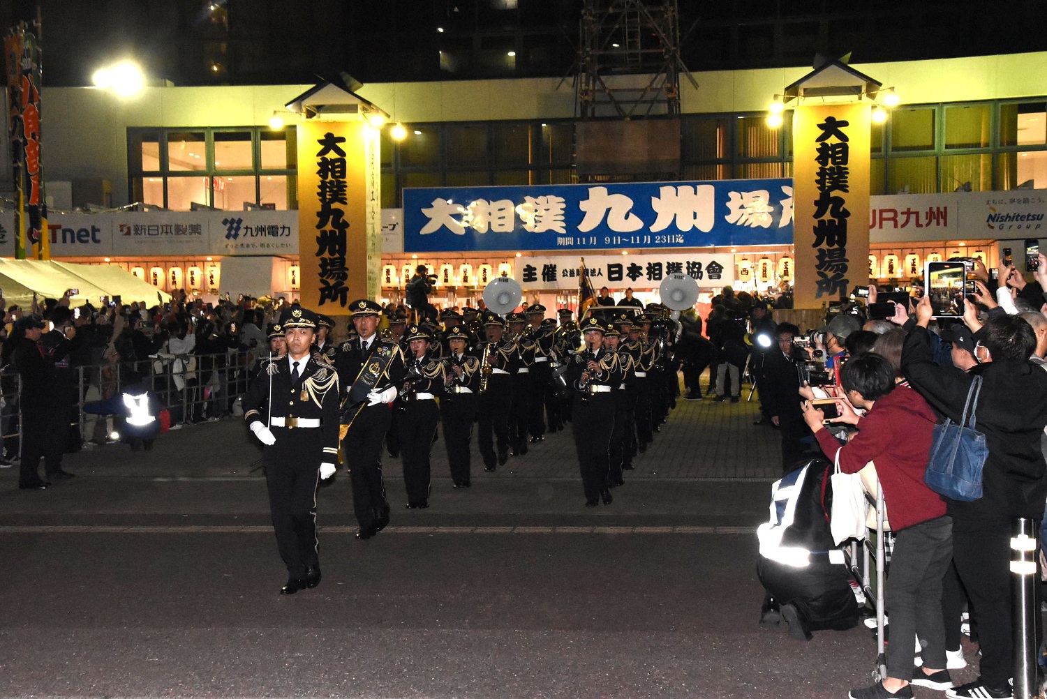 大相撲十一月場所演奏支援