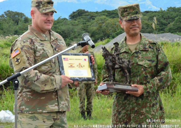 米陸軍との実動訓練