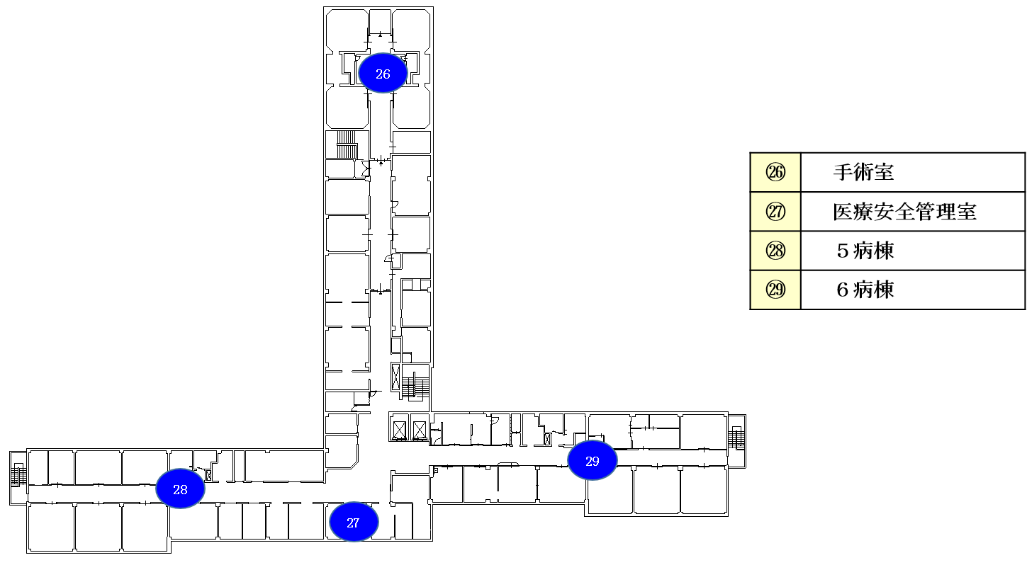 フロアマップ3F