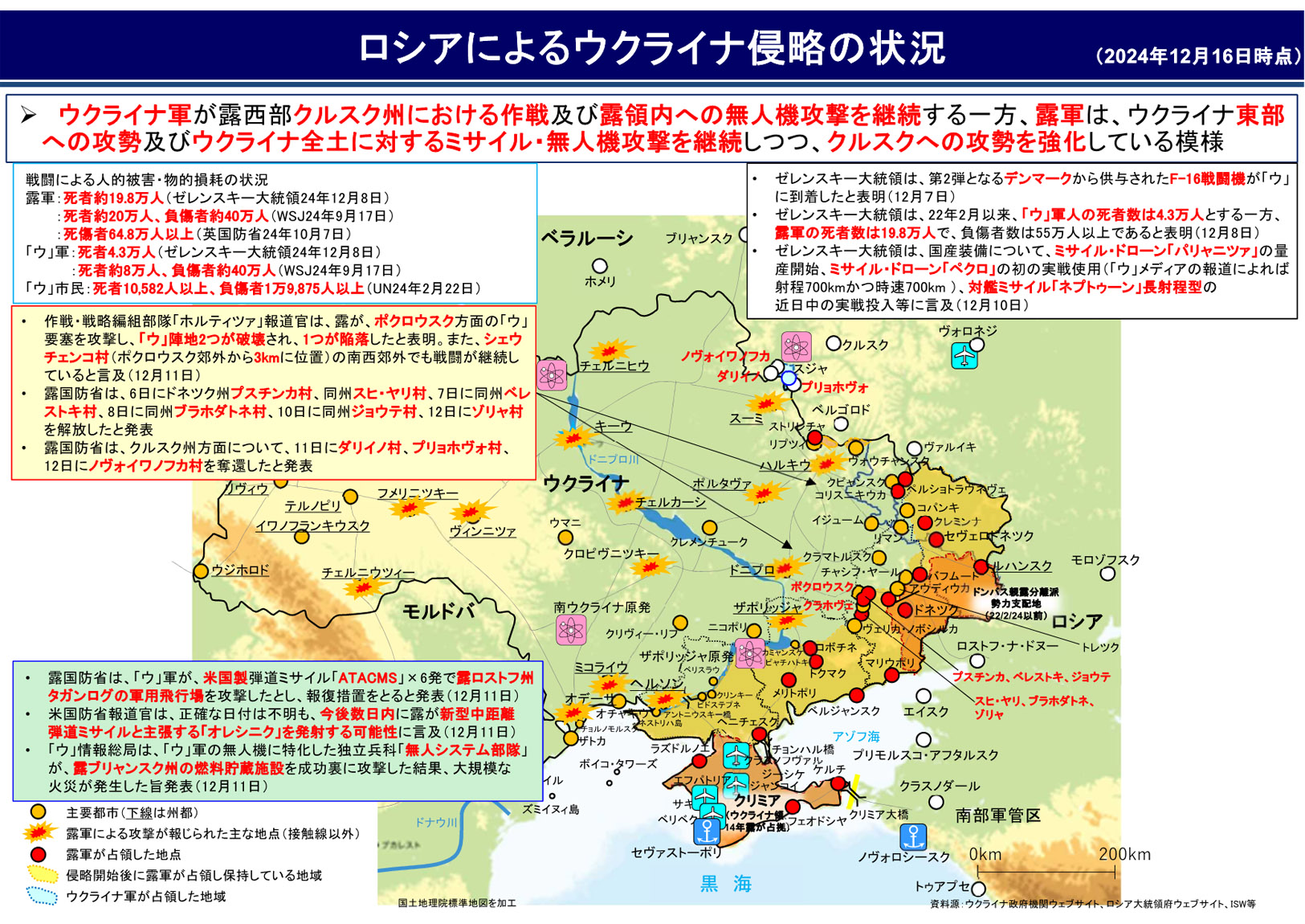 【送料無料/新品】 防衛省・自衛隊：ロシア軍によるウクライナ侵略の状況（2024年） 戦記、ミリタリー