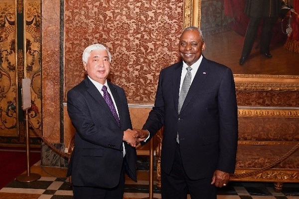 日米防衛相会談