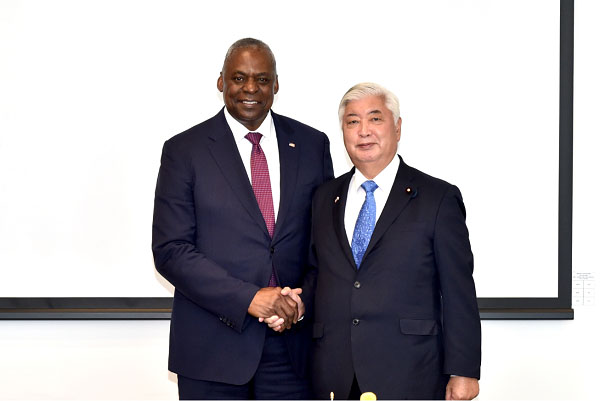 日米防衛相会談