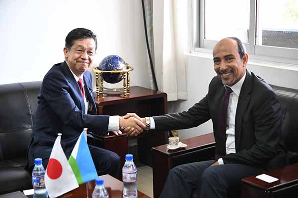 アリ・ハッサン・ジブチ外務・国際協力省次官との会談