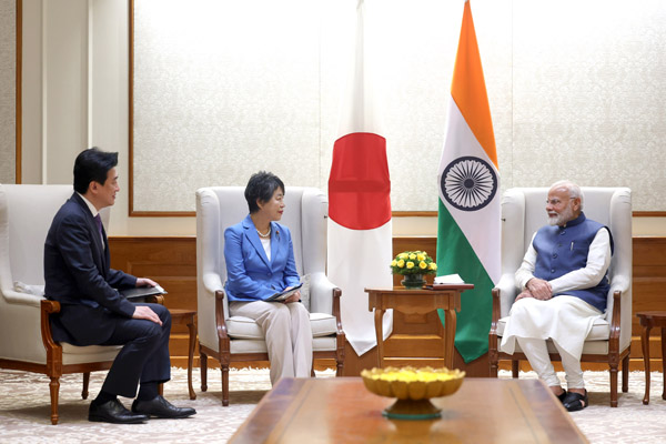 モディ首相への表敬