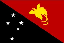 パプアニューギニア独立国国旗