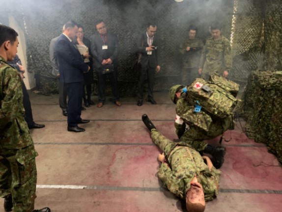 衛生学校での研修