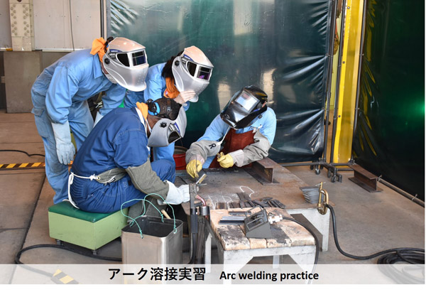 アーク溶接実習