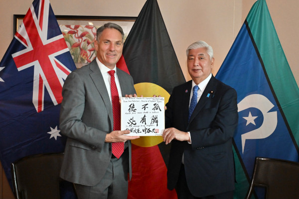 日豪防衛相会談