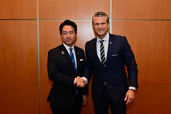 日米防衛相会談
