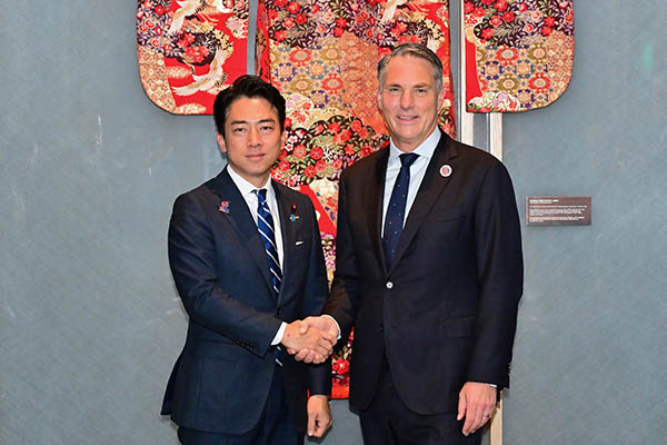 日豪防衛相会談