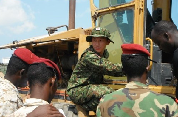 ジブチ軍に対する能力構築支援