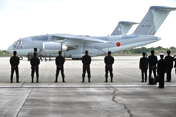 空輸隊の出発