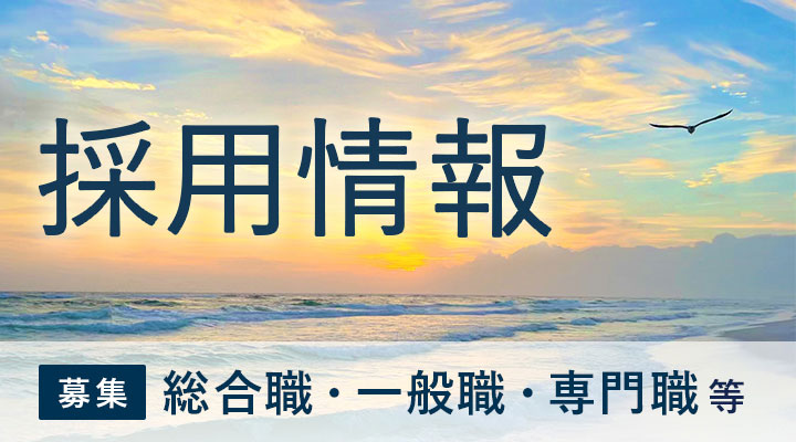 採用情報　募集　総合職・一般職・専門職等